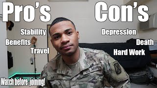 ARMY PROS & CONS *MUST WATCH BEFORE JOINING* 2021