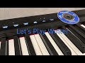 hitomi『Let&#39;s Play Winter』をピアノで弾いてみた