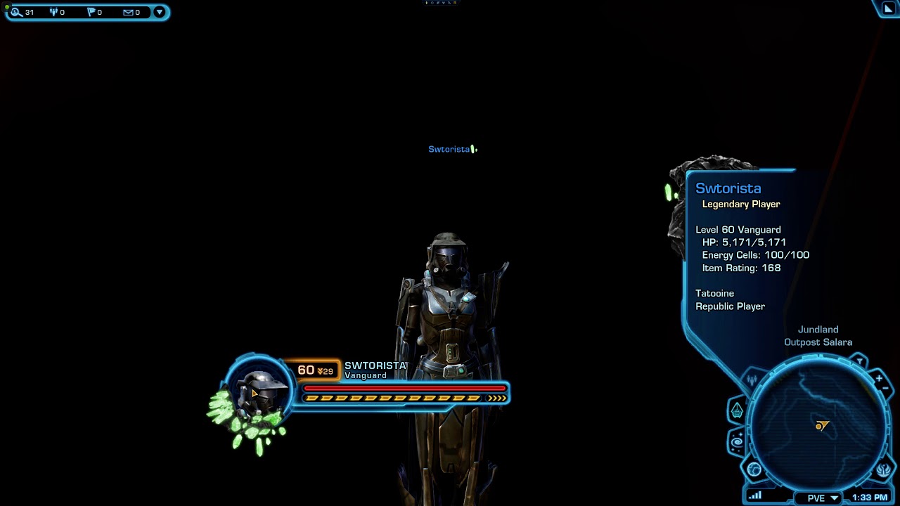 Green Force Crystal Flair Preview SWTOR