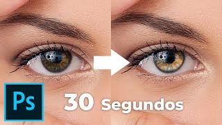 How to easily retouch your eyes in Photoshop in 30 seconds 👁😱 screenshot 3