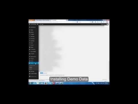 Maximus - Step2  Installing Demo Data