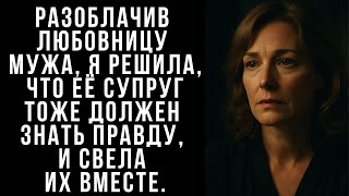 видео: Разоблачив любовницу мужа, я решила, что её супруг тоже должен знать правду, и свела их вместе картинка: Разоблачив любовницу мужа, я решила, что её супруг тоже должен знать правду, и свела их вместе