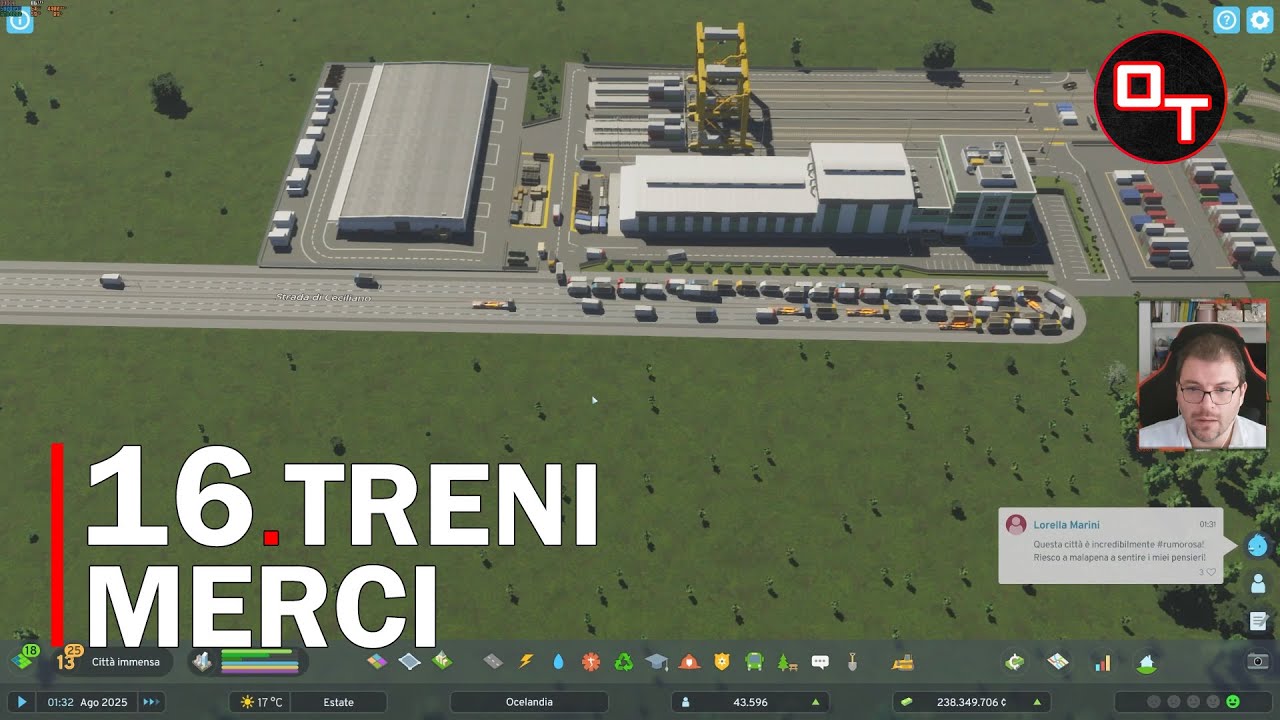 cities-skylines-ii-16-treni-merci-citiesskylines2-gameplay-ita