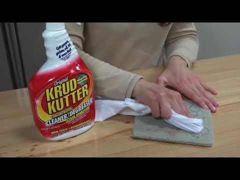 Krud Kutter Instructions