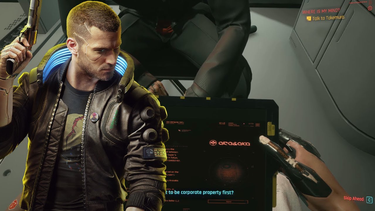 Cyberpunk 2077 Full Game part 14 Arasaka Ending YouTube