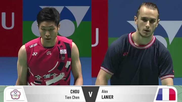 Chou Tien Chen (TPE) vs Alex Lanier (FRA) | MS Final Moment | 2024 Daihatsu Japan Open Finals