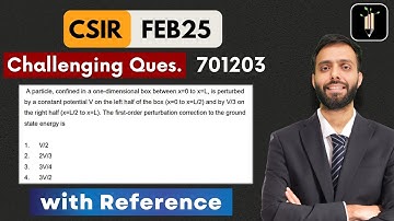Quantum Reference Ques id 701203 CSIR Feb 25 - Challenging Question