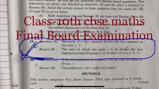 Assertion: Mid point of line segment divides the line segment in the ratio 1:1. Reason: The ratio in