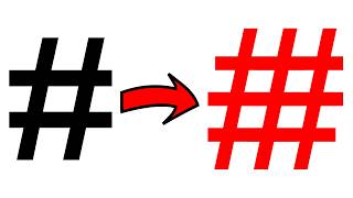 I Designed Uppestcase Symbols