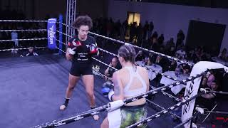 Ibtissam Kassrioui (Kickboxing Fearless) vs Maria Tsiplostefanaki (Team Karelias)