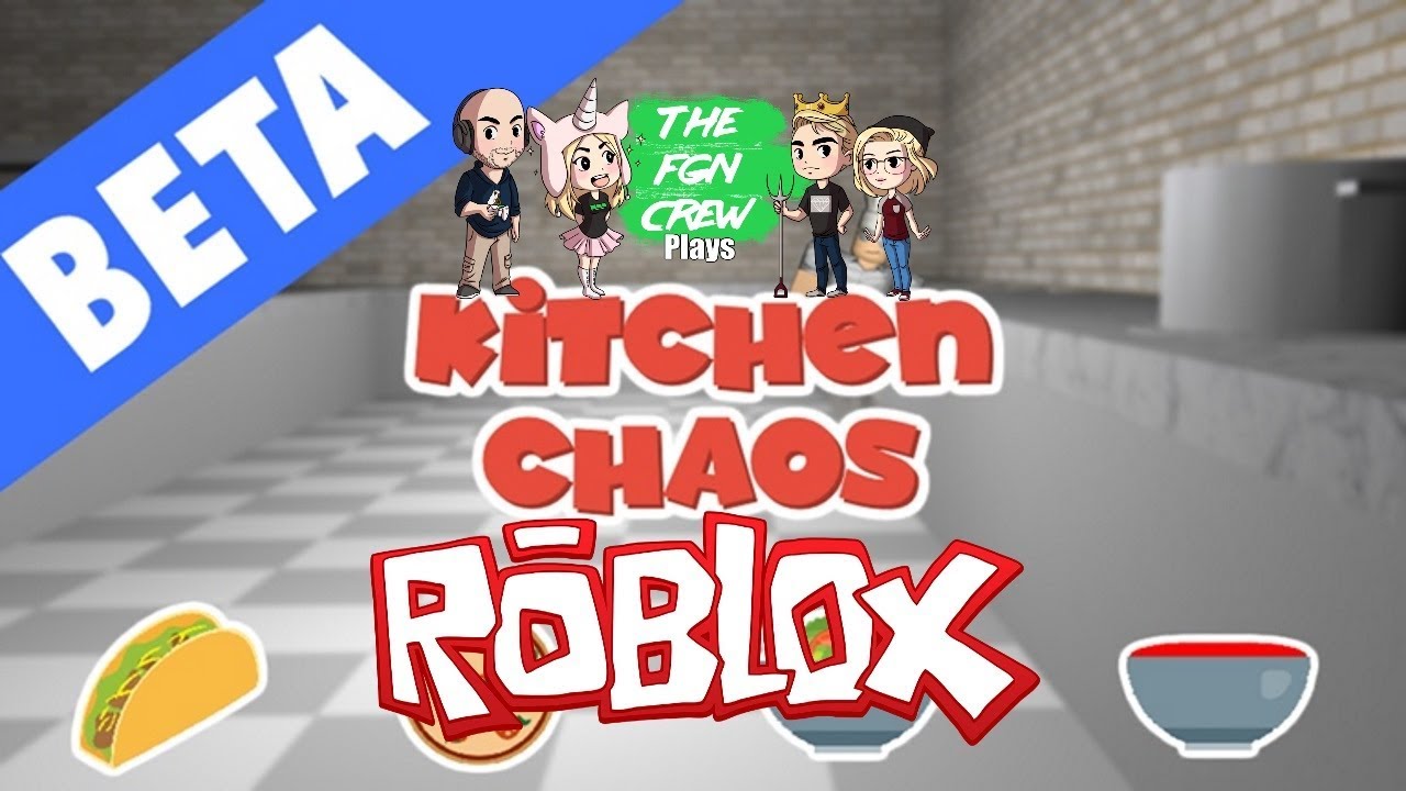 The Fgn Crew Plays Roblox Chaos Kitchen Youtube - the fgn crew plays roblox disaster dome revisited by