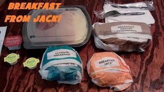 Reviewing some Jack in the Box Breakfast Items