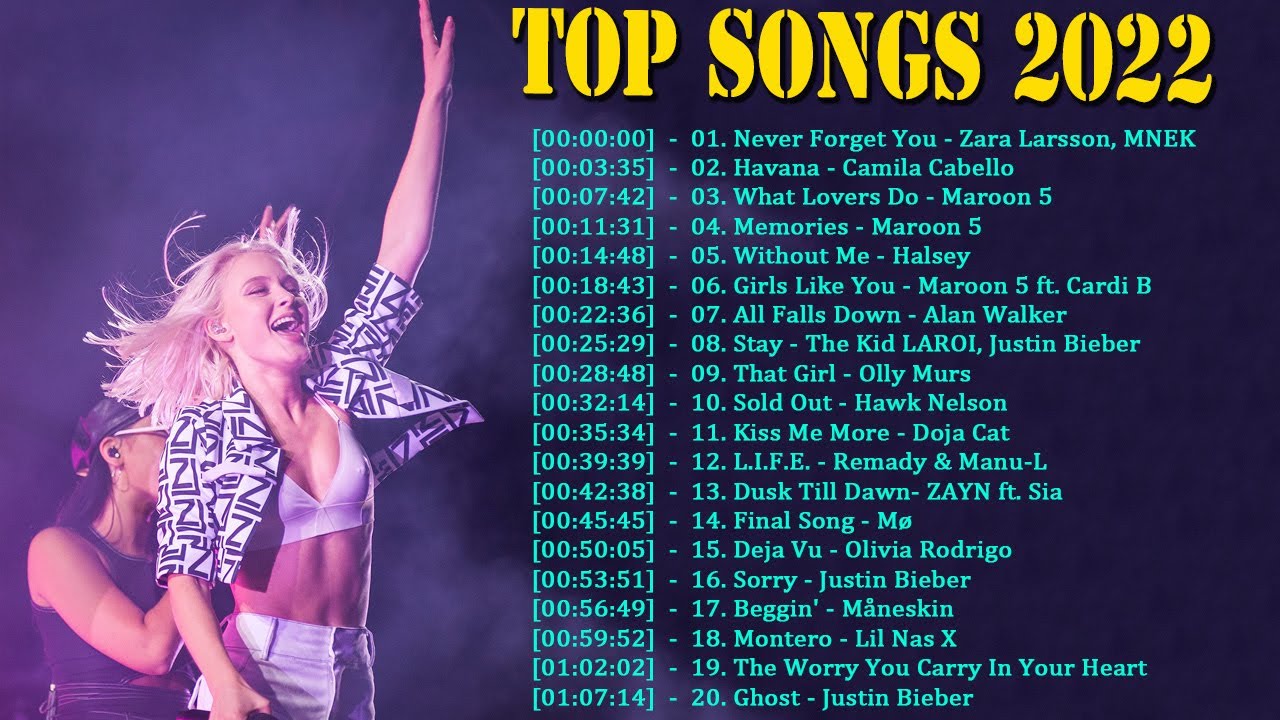 Ξένα Τραγούδια 2022 Top 100 New Popular Songs 2022 Best Music 2022