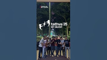 Tech Fest of NIT Calicut TATHVA 2025 #nitcalicut #tathva #techfest #fest #nit #iit #viral