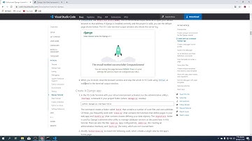 Django Tutorial in Visual Studio Code Walkthrough Part2
