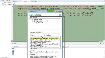 UFT Tutorial Part 5   RO and TO Properties