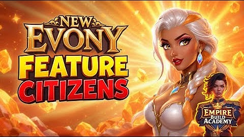 Full Guide for the Citizens Feature on Evony #evony #fyp