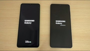 Samsung Galaxy A05 vs Samsung Galaxy A06 Boot animation