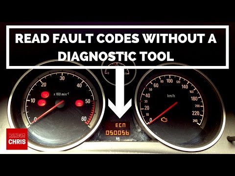 How to Read Fault Codes WITHOUT a Diagnostic Tool - Astra, Zafira, Corsa, Vectra etc. (Pedal Test)