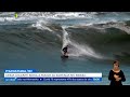 Onda gigante em Itacoatiara, RJ, pode ser a maior já surfada no Brasil