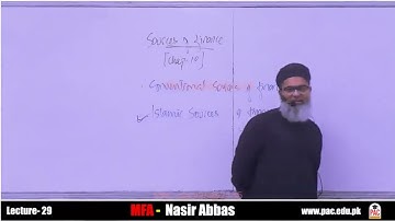 Lecture 29 |  Caf 6 MFA | spring 25 | Sir Nasir Abbas | Ca guidance