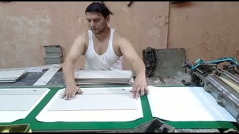 Rigid box making #rigidboxmachine