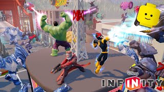 The Incredible Hulk vs Venom vs Loki - Disney Infinity 3.0 Marvel Battlegrounds | Best Game Videos