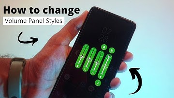 How To Change Or Customize Your Volume 🔊 Panel Styles In Any Android Smartphone