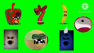 Character Scream Sound Effects Annoying Orange Green Pepper Zombie-Annoying Pear Demon Nabnab