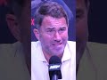 Eddie Hearn FIRST WORDS AFTER Jake Paul BROKEN JAW