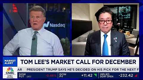 Tom Lee: Why a Rocky Start to December Could Lead to a Year-End Rally