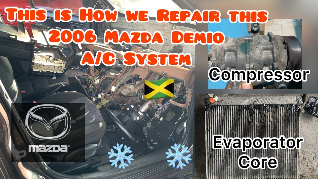 A/C Condenser & Receiver Drier Assembly For Mazda 6 2003-2008 – MA3030143