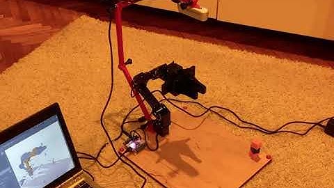 OpenMANIPULATOR-X playing with cubes using Realsense camera and MoveIt