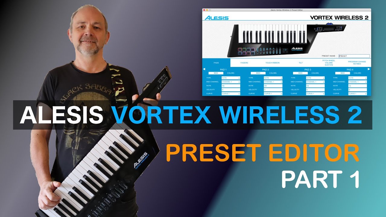 Alesis Vortex Wireless 2 Keytar - NAMM 2018 - YouTube