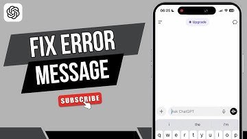 How to Fix ChatGPT Error in Message Stream Issue