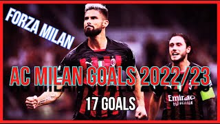 AC MILAN GOALS 2022/23 (HD)