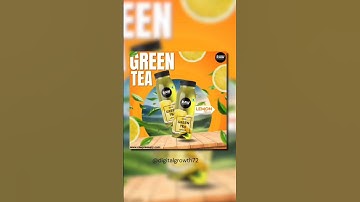 Social Food Poster Design Canva | Canva Tutorial | Digital Growth #shortsvideo