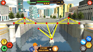 Android Bridge Construction Simulator Walkthrough Levels 1-8
