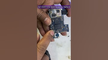 👉📱Itel Vision one dead power Ic repair/ #shortreel2023