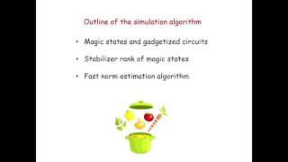 Sergey Bravyi: Improved classical simulation of quantum circuits dominated by Clifford gates Profile