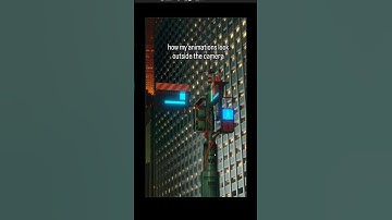 3D Animations Out of Camera 😱 #blender3d #art #shorts #3d #anime #akira #trending