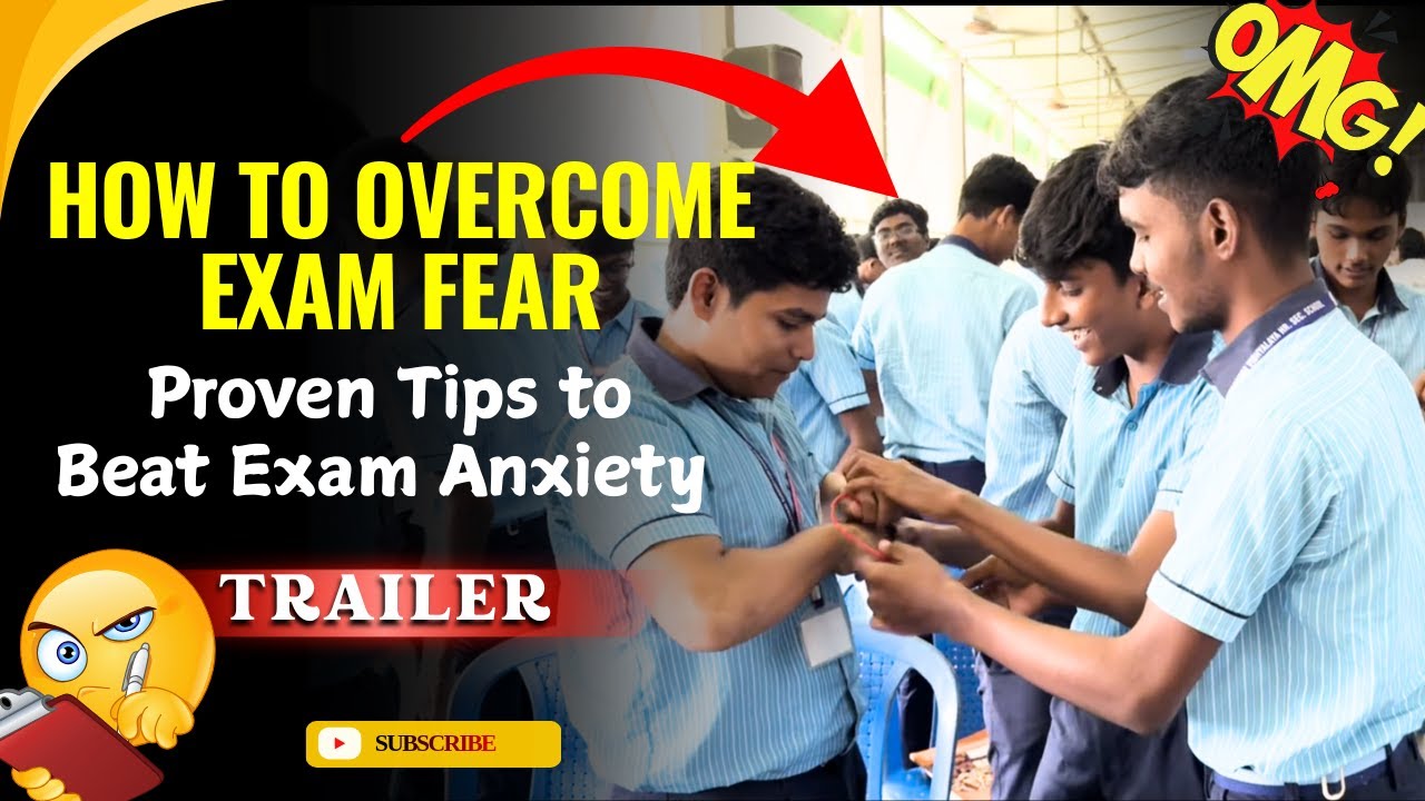 How to Overcome Exam Fear | Proven Tips to Beat Exam Anxiety - YouTube