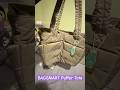BAGSMART Puffer Tote 💜 #shorts #review #bagsmart #travel #fyp