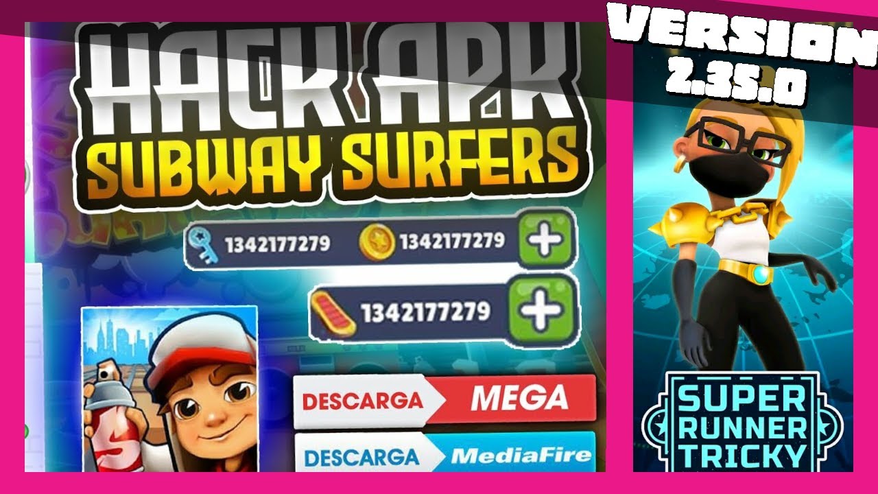 ✓Subway surfers hack apk 2.30.0, Todos los personajes