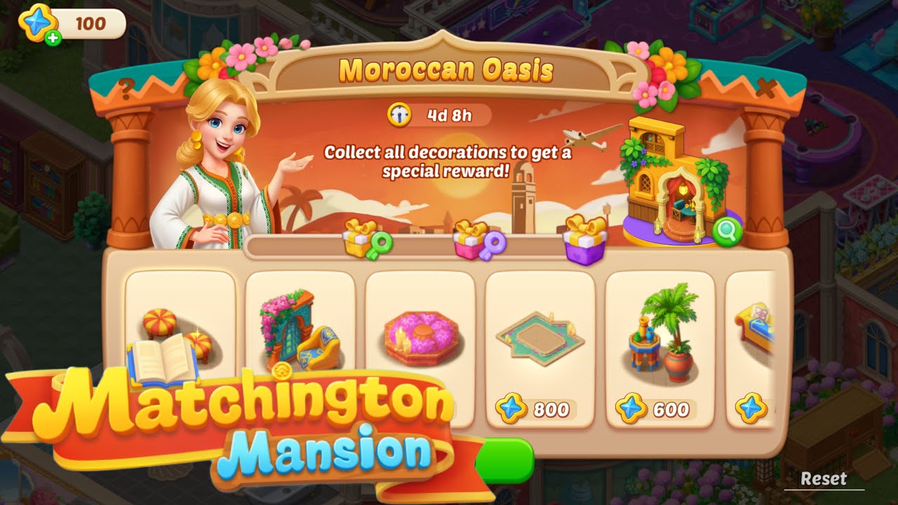 Особняк Матчингтон - Новое мероприятие - Мероприятие по оформлению - Марокканский оазис - Витрина