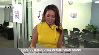 Focus Group Gov. Abbott Big Winner Of Debate