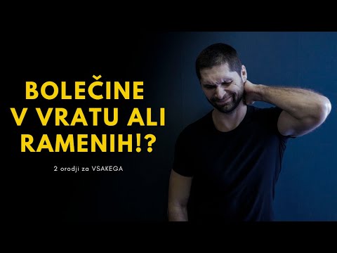 Bolečine v vratu ali ramenih? (POSKUSI TO)