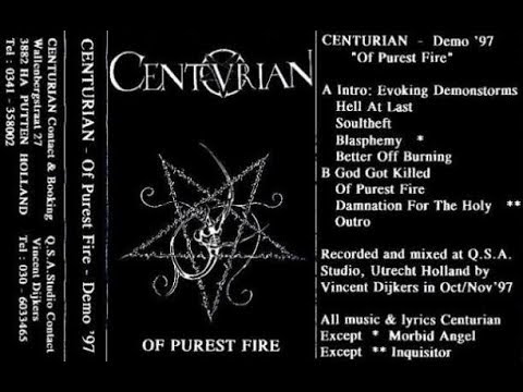 Centurian - Of Purest Fire (Full Demo) [1997] - YouTube