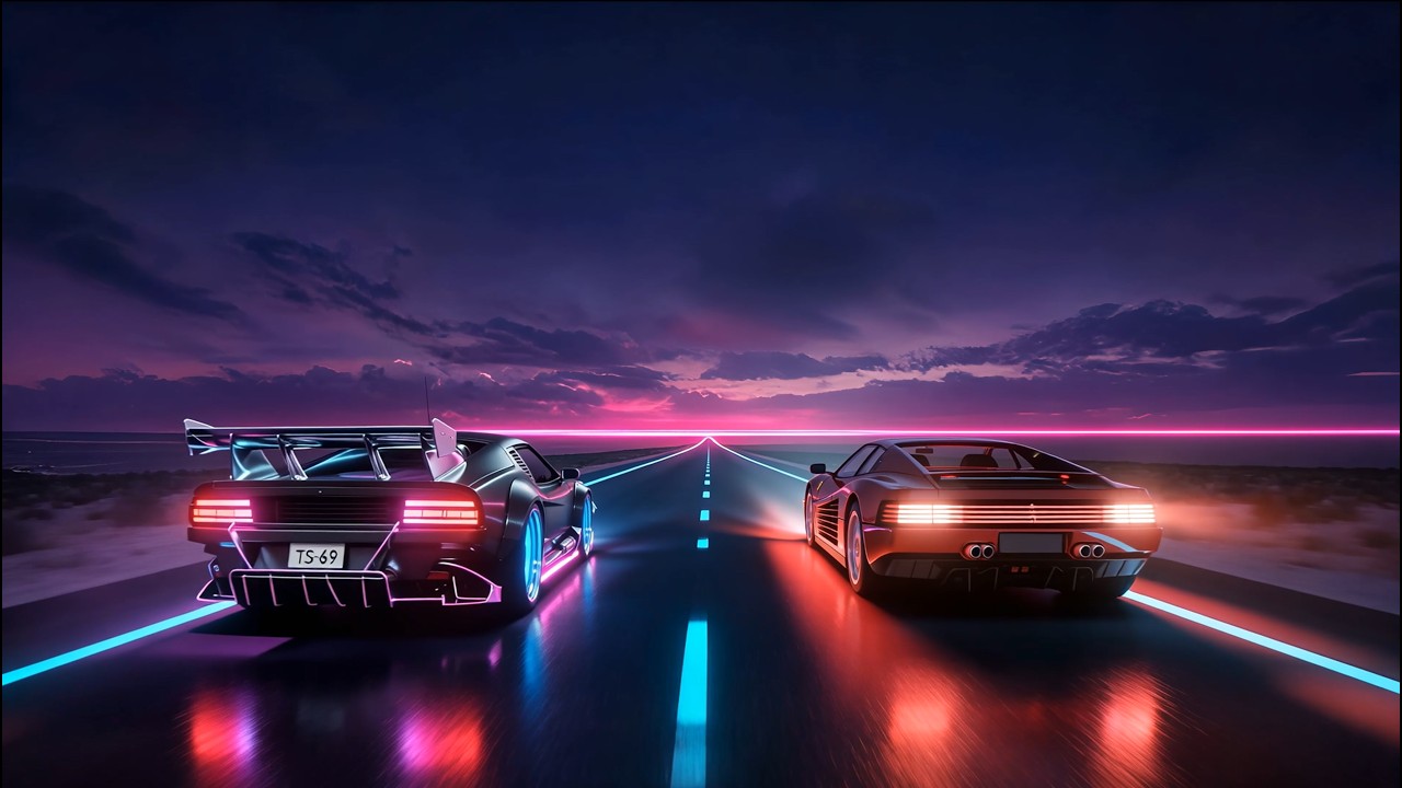 BIODRIVE & The Neon Droid - HORIZON 4K