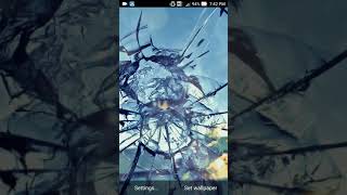 broken glass wallpaper screenshot 2